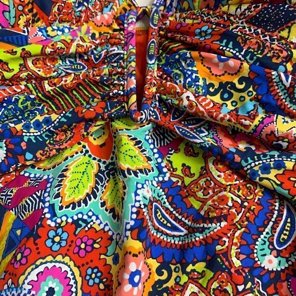 Bleu Rod Beattie groovy colorful swimsuit. - Picture 9 of 10